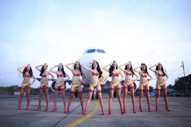 VietJet babes - Ảnh nhóm người đẹp 13