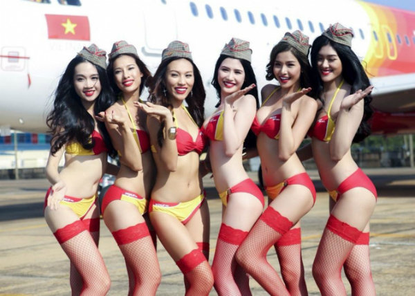 VietJet babes - Ảnh nhóm người đẹp 12