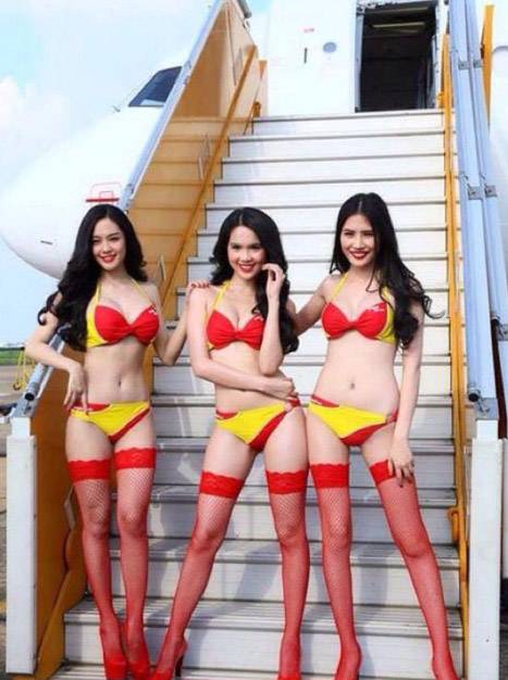 VietJet babes - Ảnh nhóm người đẹp 8